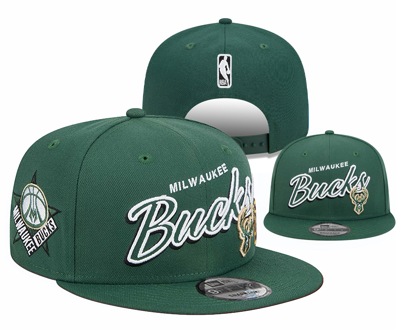 Milwaukee Bucks 2025 Stitched Snapback Hats 003